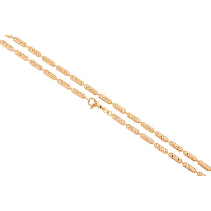 Ланцюжок Xuping M&L Колір 18К Плетіння Перлина декоративна довжина 45см х 3мм фото №3 Ланцюжок Xuping M&L Колір 18К Плетіння Перлина декоративна довжина 45см х 3мм фото №3