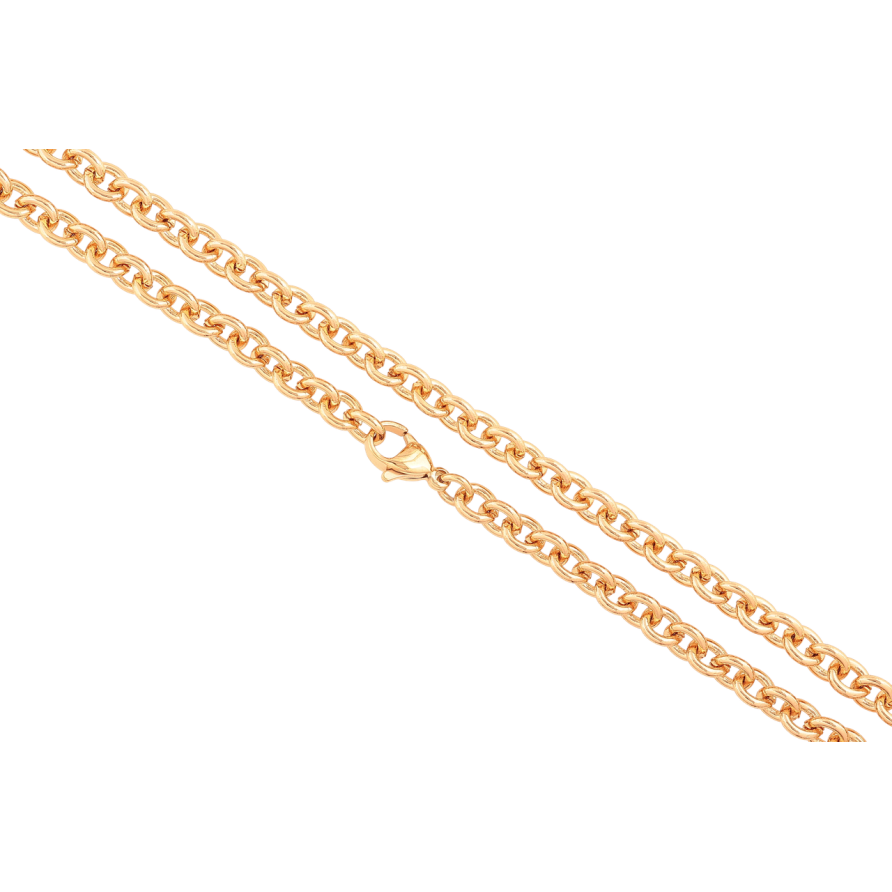Ланцюжок Xuping колір Позолота 18K Плетіння Якірне довжина 45см х 5мм фото №1