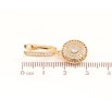Серьги Xuping Цвет Позолота 18K английский замок Подвески с инкрустацией кристаллами фото №2
