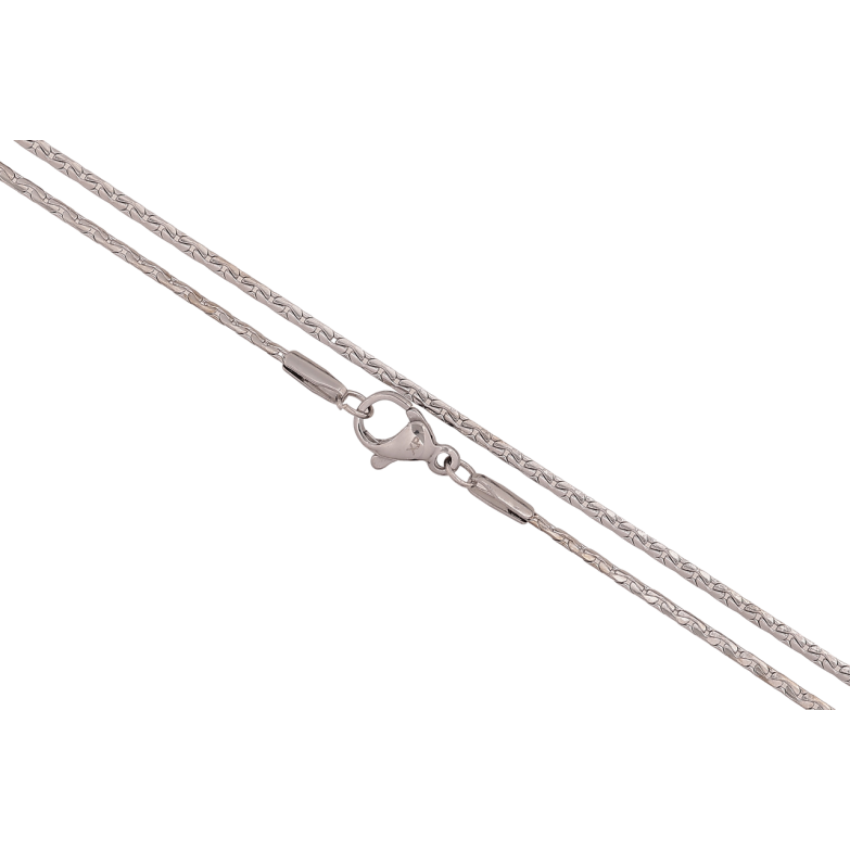 Цепочка Xuping ТТМ Stainless Steel цвет Родий Плетение Фантазийное длина 45см х 1.5мм фото №1 Цепочка Xuping ТТМ Stainless Steel цвет Родий Плетение Фантазийное длина 45см х 1.5мм фото №1