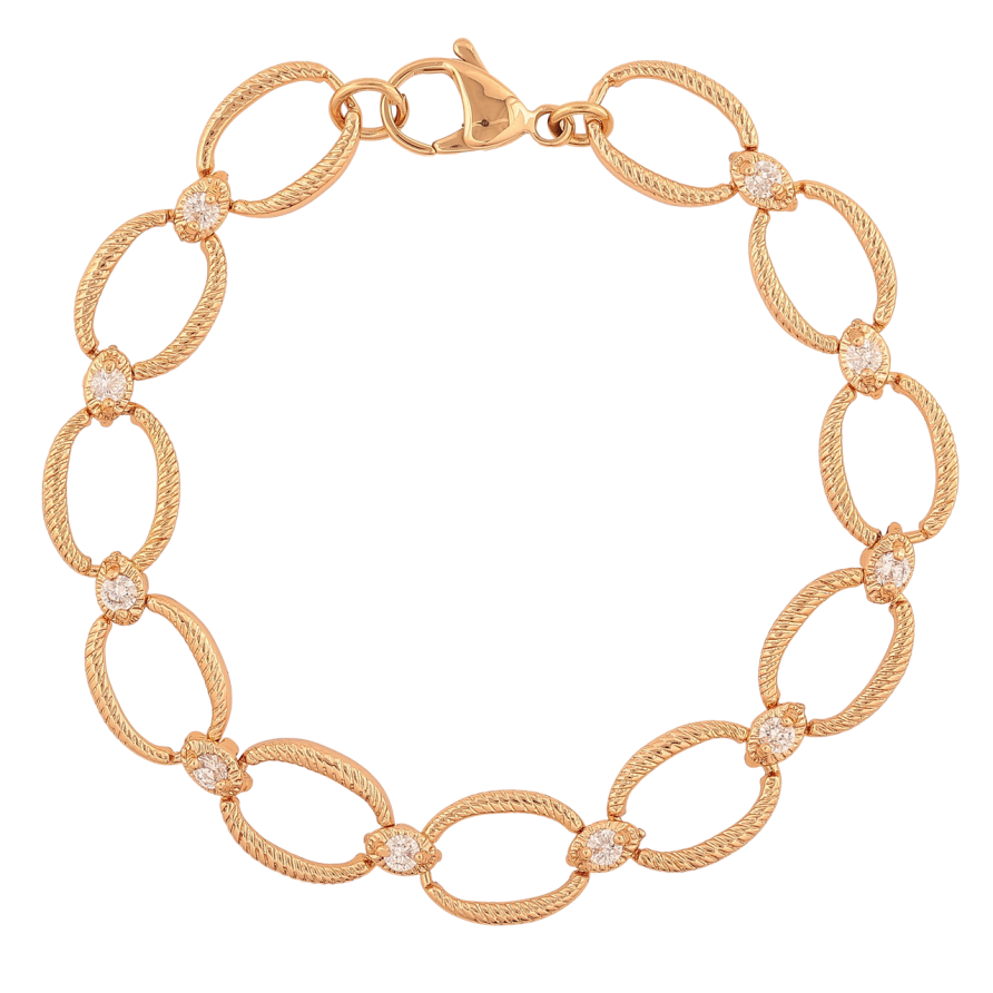 Браслет Xuping Колір Позолота 18K Візерунок з кристалами розмір 19см х 4-10мм фото №1 Браслет Xuping Колір Позолота 18K Візерунок з кристалами розмір 19см х 4-10мм фото №1