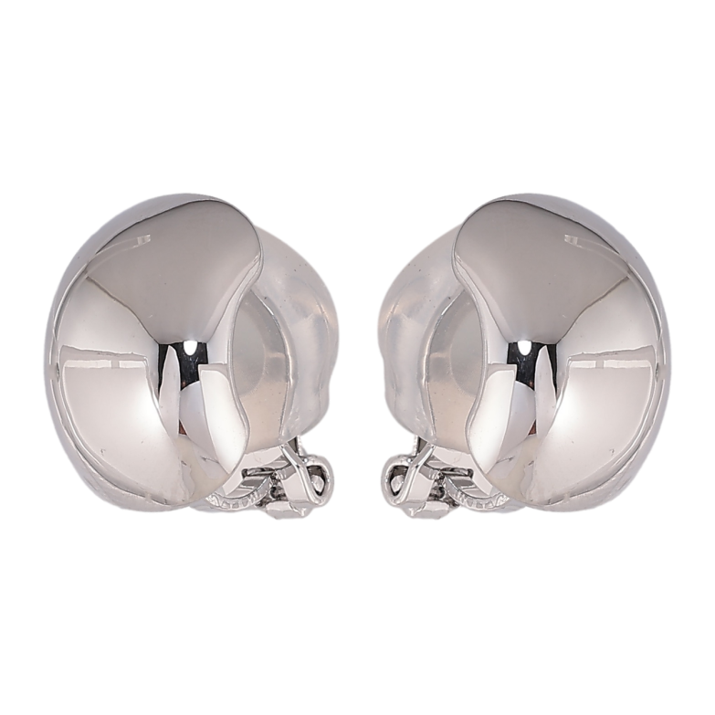 Сережки Xuping колір Родій кліпси Декоративні фото №1