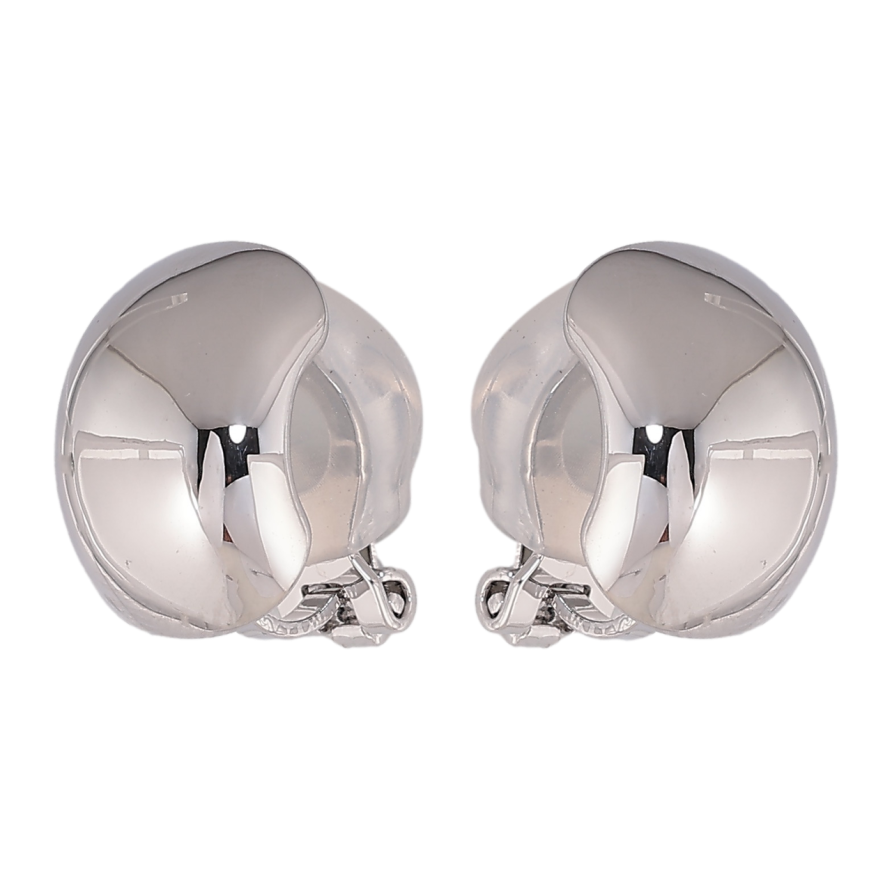 Сережки Xuping колір Родій кліпси Декоративні фото №1