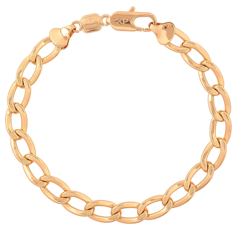 Браслет Xuping Колір Позолота 18K Ланцюжок Панцирний розмір 21см х 7мм фото №1 Браслет Xuping Колір Позолота 18K Ланцюжок Панцирний розмір 21см х 7мм фото №1