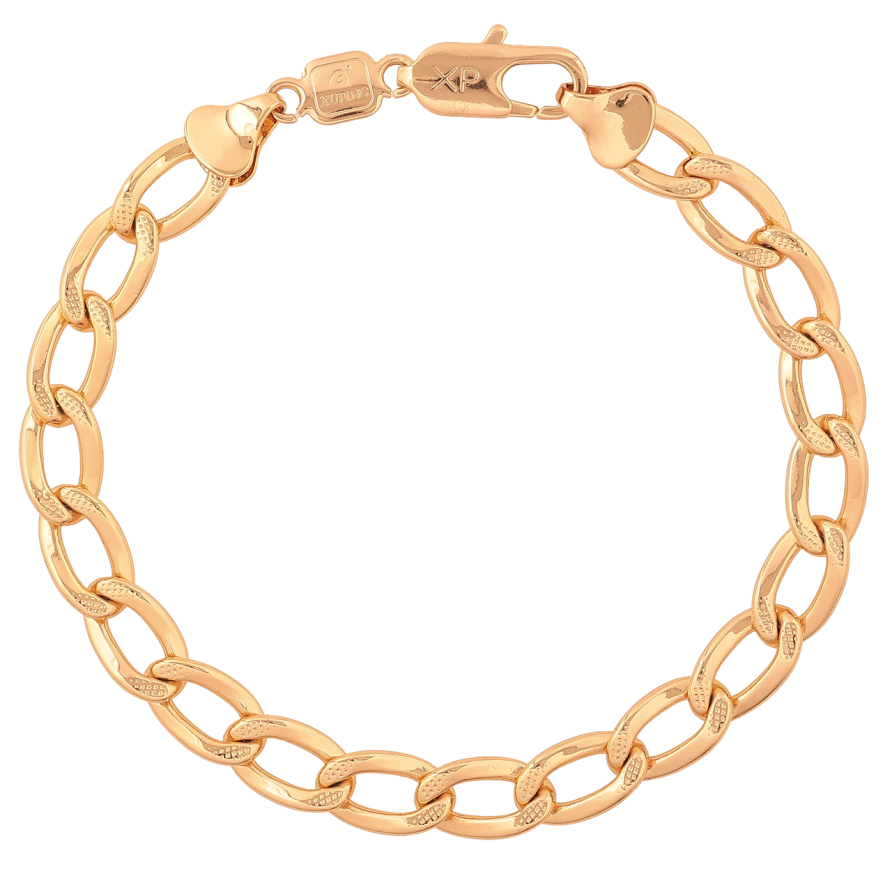 Браслет Xuping Колір Позолота 18K Ланцюжок Панцирний розмір 21см х 7мм фото №1 Браслет Xuping Колір Позолота 18K Ланцюжок Панцирний розмір 21см х 7мм фото №1