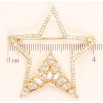 Брошка Xuping Позолота 18K Зірочка Декор Куточок Інкрустація Кристали фото №2