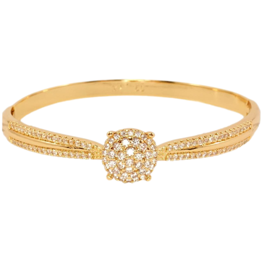 Браслет Xuping Позолота 18K Чарівність ø 6 см фото №1 Браслет Xuping Позолота 18K Чарівність ø 6 см фото №1