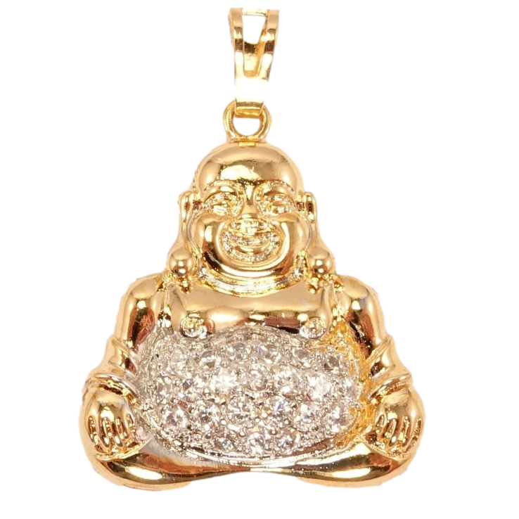 Кулон Xuping Позолота + Родій Будда фото №21
