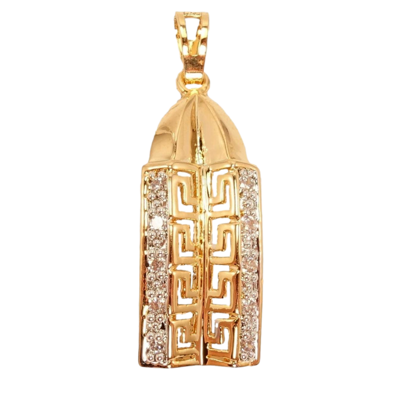 Кулон Xuping Позолота + Родій Грецькі мотиви фото №1 Кулон Xuping Позолота + Родій Грецькі мотиви фото №1