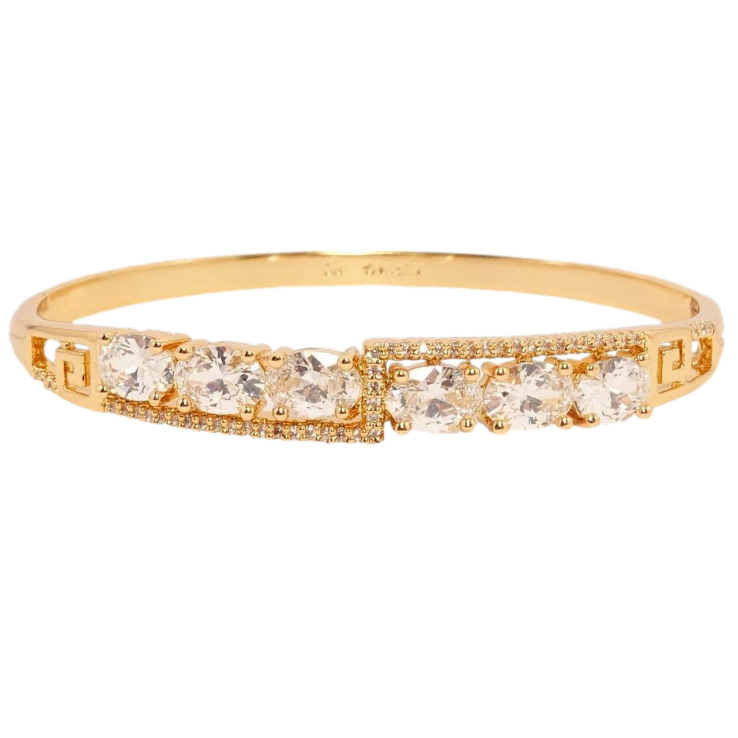 Браслет Xuping Позолота 18K Чарівний блиск ø 6см фото №12 Браслет Xuping Позолота 18K Чарівний блиск ø 6см фото №12