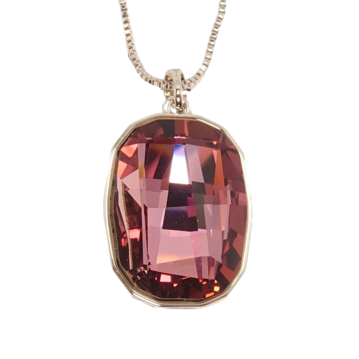 Кулон Xuping цвет Родий с кристаллами Swarovski на цепочке Кристалл Burgundy длина 48-53см фото №25 Кулон Xuping цвет Родий с кристаллами Swarovski на цепочке Кристалл Burgundy длина 48-53см фото №25