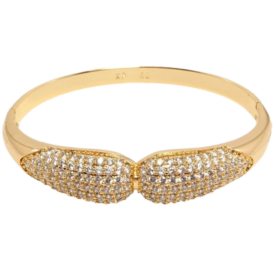 Браслет Xuping Позолота 18K Магия кристаллов ø 6см фото №1 Браслет Xuping Позолота 18K Магия кристаллов ø 6см фото №1