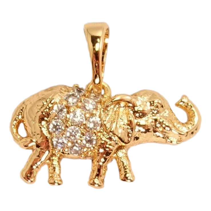 Кулон Xuping Позолота 18 К Слон із цирконієм фото №23 Кулон Xuping Позолота 18 К Слон із цирконієм фото №23