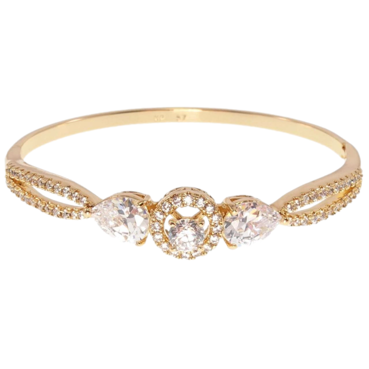 Браслет Xuping Позолота 18K Сдержанность форм ø 5,7см фото №8 Браслет Xuping Позолота 18K Сдержанность форм ø 5,7см фото №8