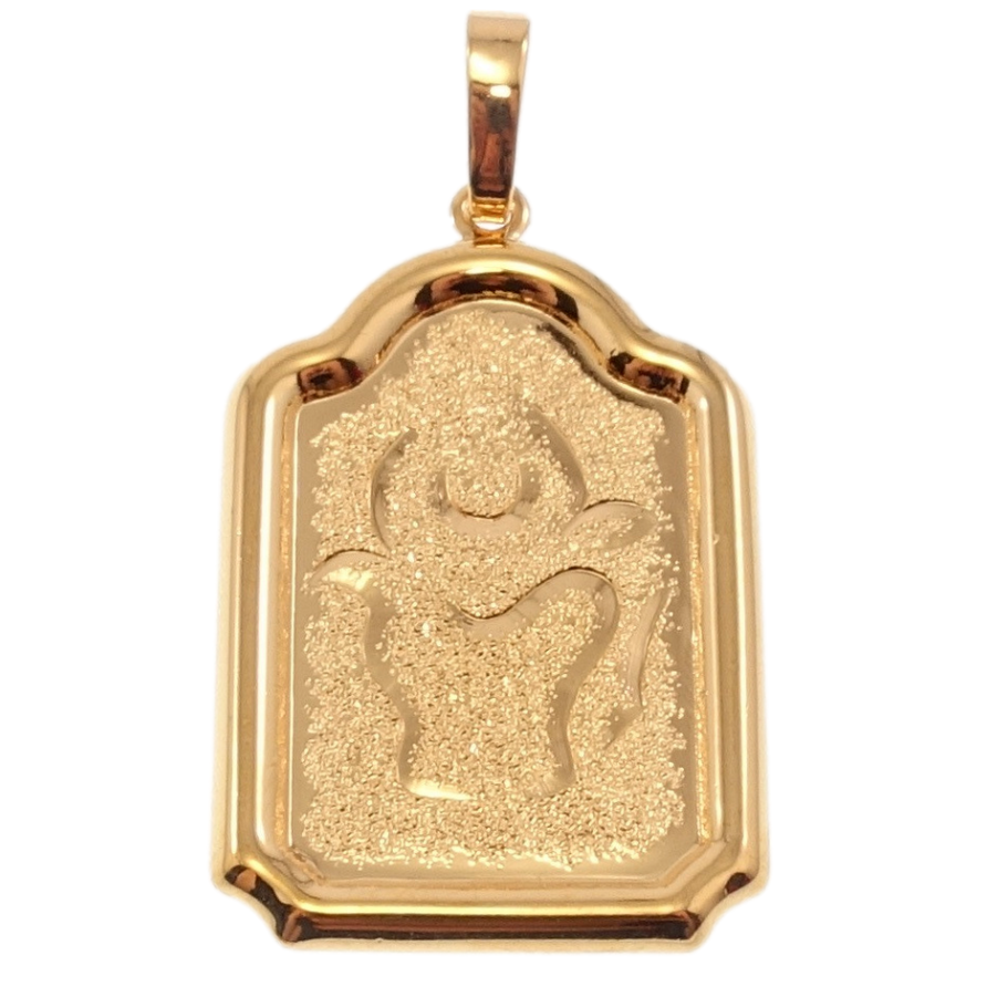 Кулон Xuping Позолота 18 К Знак Зодиака Телец Декор Шагрень фото №1