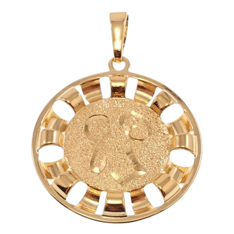 Кулон Xuping Позолота 18 К Знак Зодіаку Овен Декор Шагрень фото №1