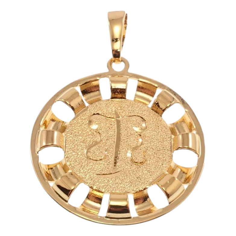 Кулон Xuping Позолота 18 К Знак Зодіаку Терези Декор Шагрень фото №1