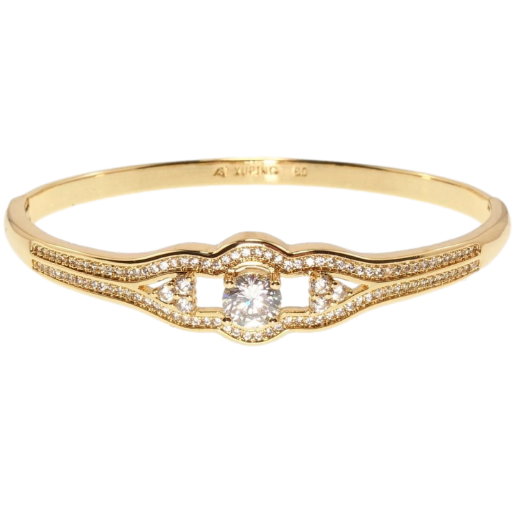 Браслет Xuping Позолота 18K Грация ø 6см фото №3