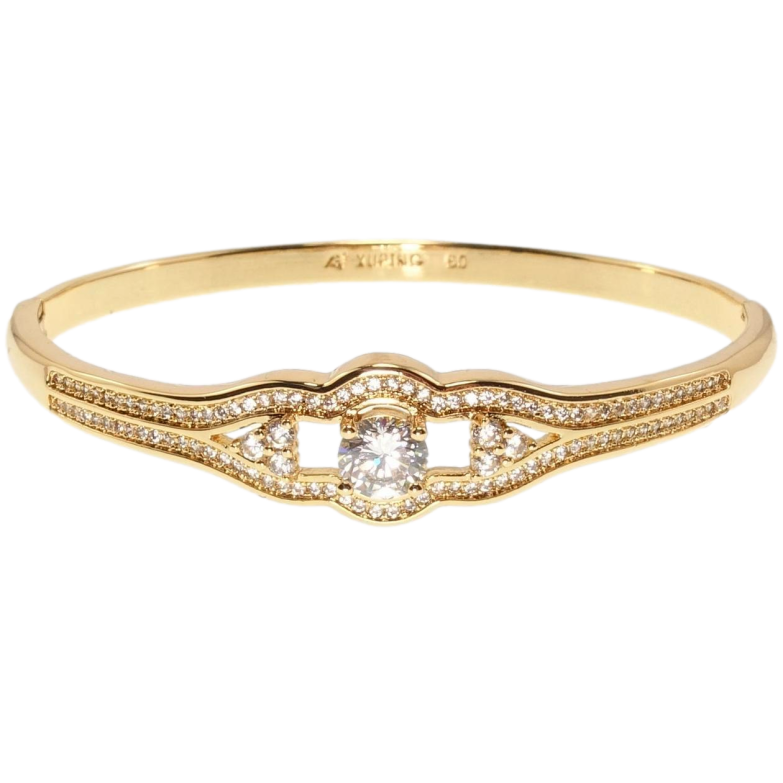 Браслет Xuping Позолота 18K Грация ø 6см фото №2