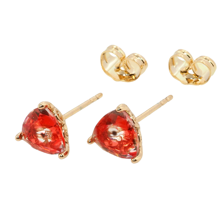 Серьги Xuping Позолота 18K пусеты Кристалл в 3-х крапановой оправе фото №10 Серьги Xuping Позолота 18K пусеты Кристалл в 3-х крапановой оправе фото №10