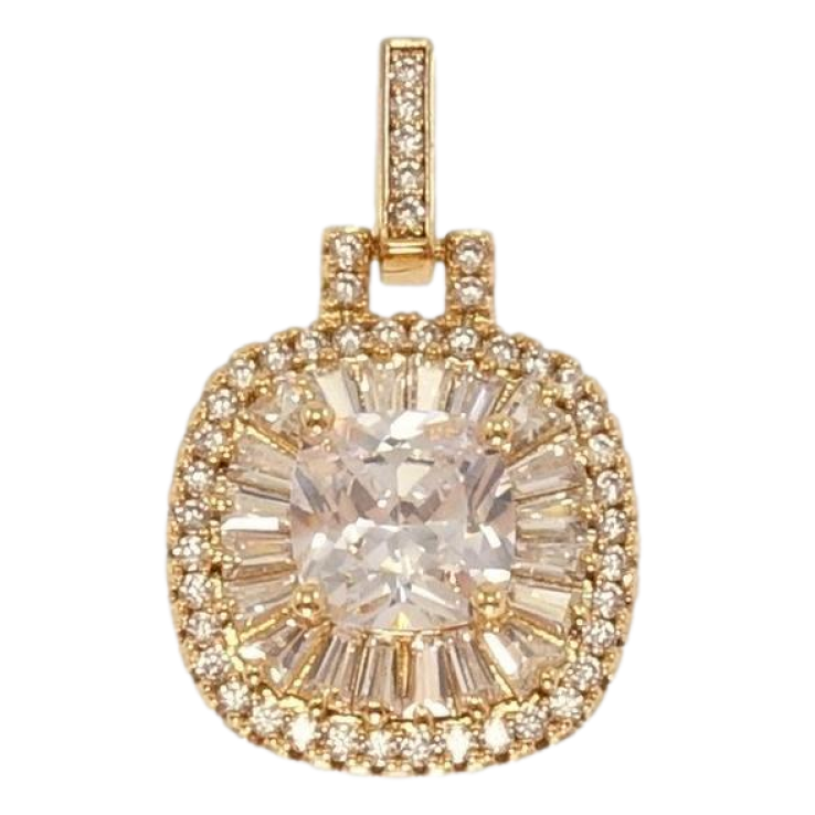 Кулон Xuping Позолота 18K Чарівний блиск кристалів фото №17 Кулон Xuping Позолота 18K Чарівний блиск кристалів фото №17