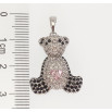 Кулон Xuping Родий Мишка инкрустация цирконий фото №2