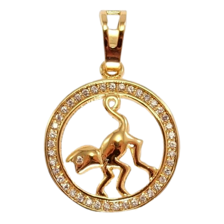 Кулон Xuping Позолота 18K Мартышка фото №1