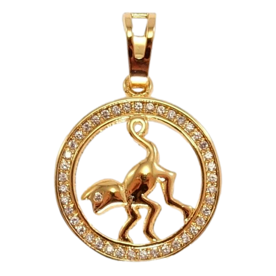 Кулон Xuping Позолота 18K Мартышка фото №1