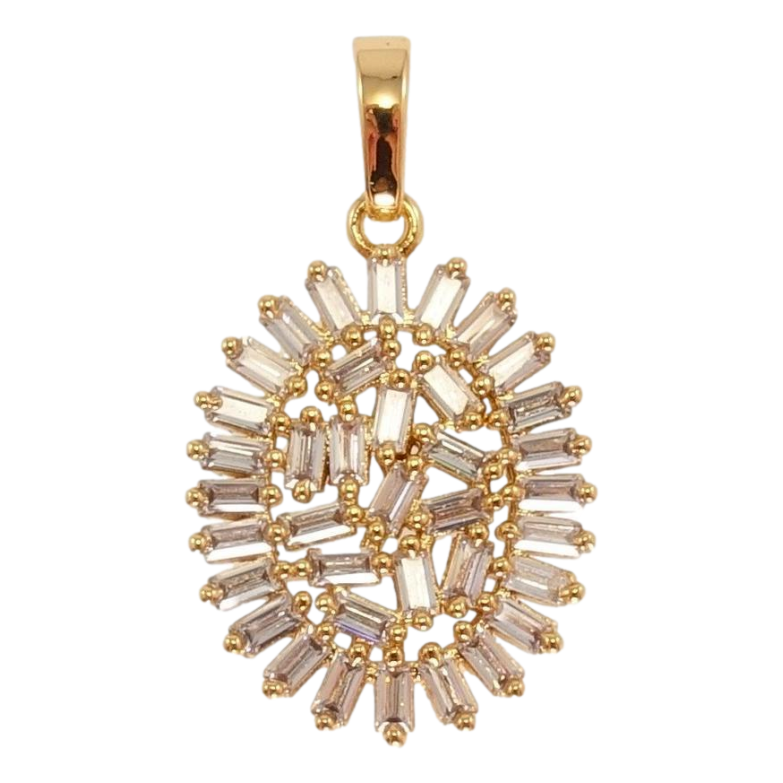 Кулон Xuping Позолота 18K Декоративная кристальная подвеска фото №1 Кулон Xuping Позолота 18K Декоративная кристальная подвеска фото №1