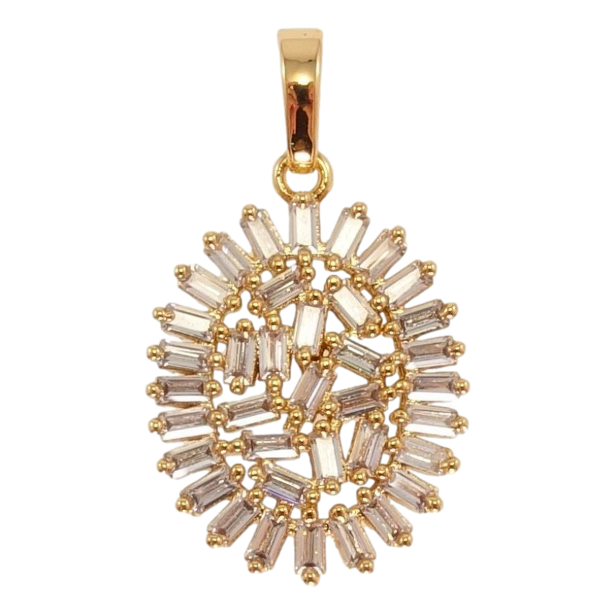 Кулон Xuping Позолота 18K Декоративная кристальная подвеска фото №1 Кулон Xuping Позолота 18K Декоративная кристальная подвеска фото №1