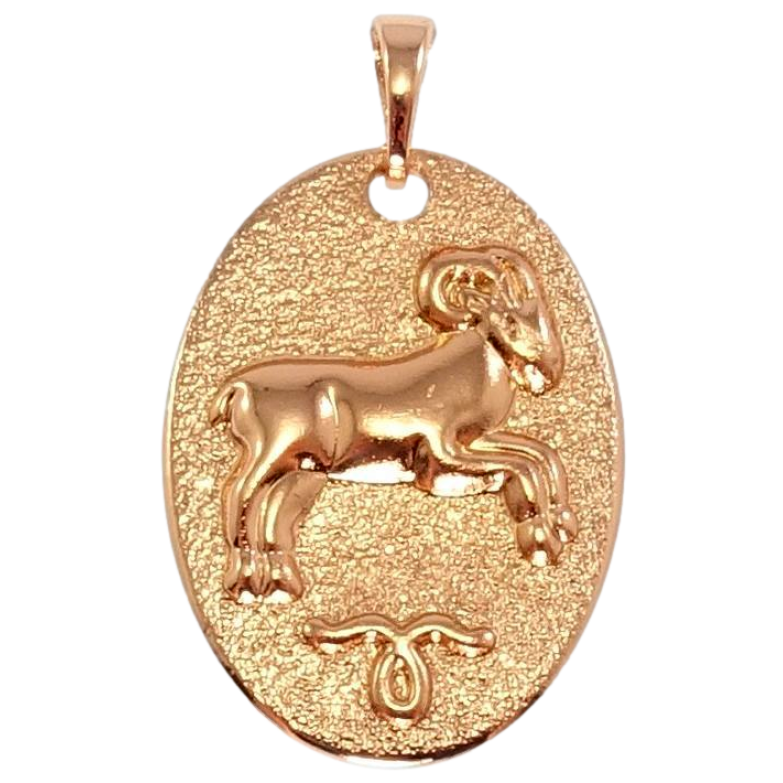 Кулон Xuping Позолота РО Знак Зодиака Овен фото №1 Кулон Xuping Позолота РО Знак Зодиака Овен фото №1