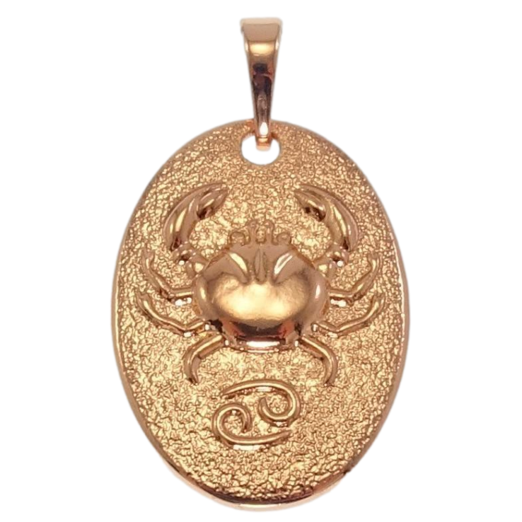 Кулон Xuping Позолота РО Знак Зодиака Рак фото №6