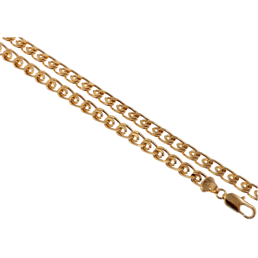 Ланцюжок Xuping Позолота 18K Плетіння Лав довжина 50см х 7мм фото №1