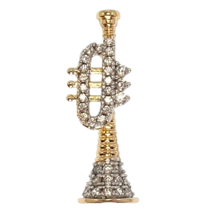 Кулон Xuping Позолота + Родій Труба фото №21