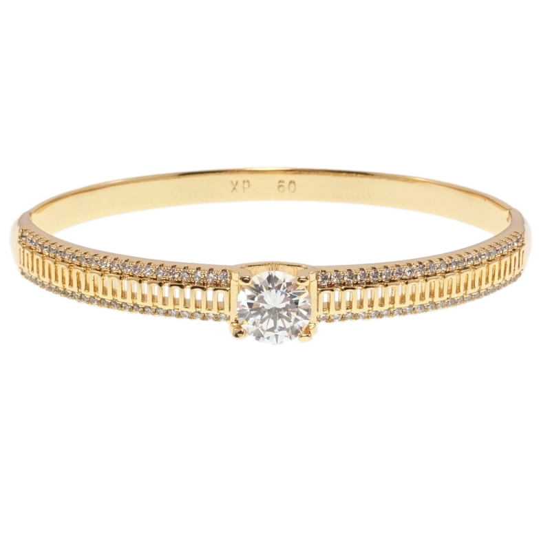 Браслет Xuping Позолота 18K Изящность ø 6см фото №1