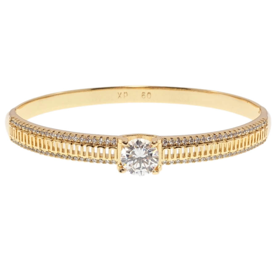 Браслет Xuping Позолота 18K Изящность ø 6см фото №1 Браслет Xuping Позолота 18K Изящность ø 6см фото №1