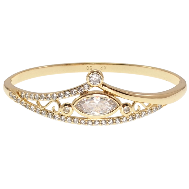 Браслет Xuping Позолота 18K Корона ø 6см фото №14 Браслет Xuping Позолота 18K Корона ø 6см фото №14