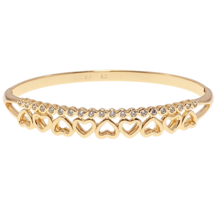 Браслет Xuping Позолота 18K Романтизм ø 6см фото №10 Браслет Xuping Позолота 18K Романтизм ø 6см фото №10