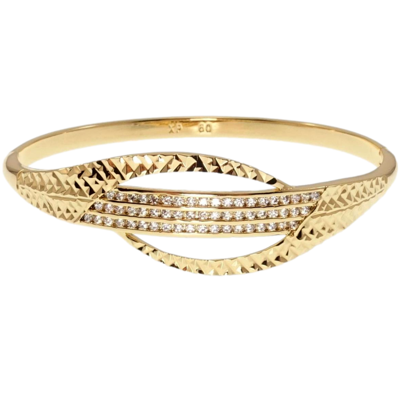 Браслет Xuping Позолота 18K Единение ø 6см фото №1