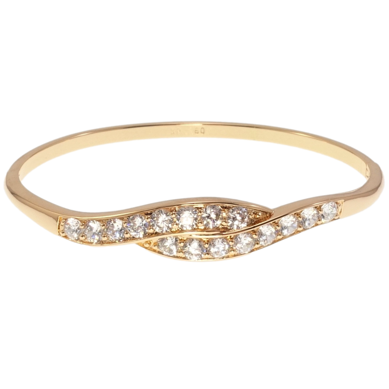 Браслет Xuping Позолота 18K Тяжіння ø 6см фото №2 Браслет Xuping Позолота 18K Тяжіння ø 6см фото №2