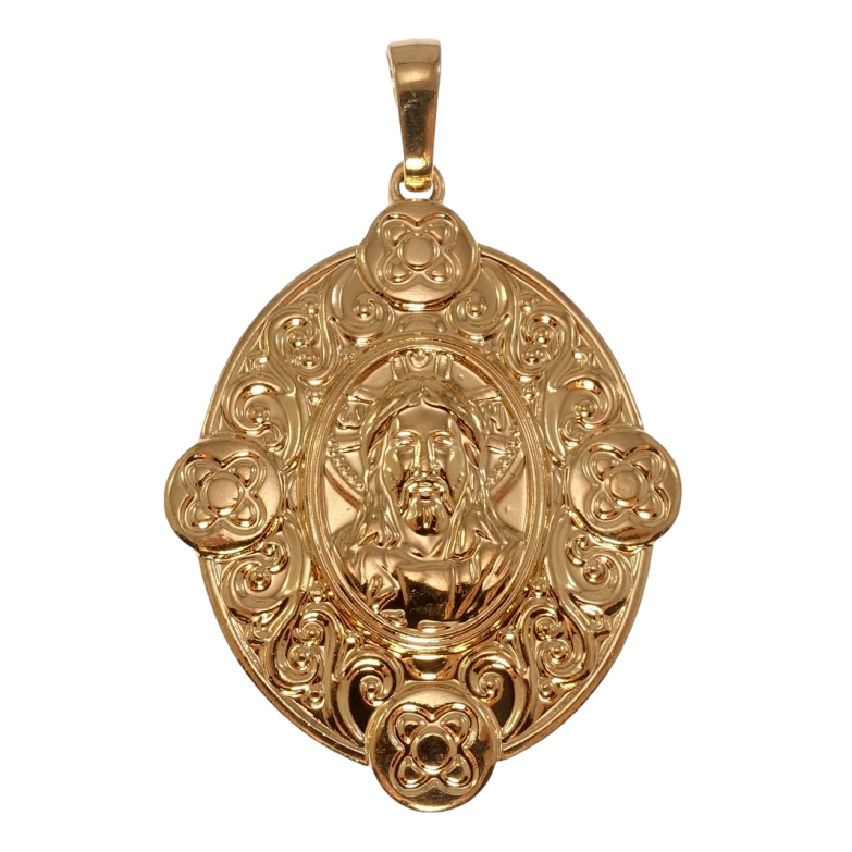 Кулон Xuping Позолота 18K Ладанка Господь Вседержитель фото №1