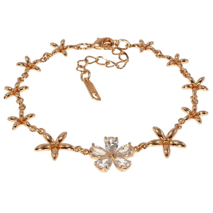 Браслет Xuping Позолота РО Цветочная поляна длина с доп.цепочкой 16-20см х 8-12мм фото №21