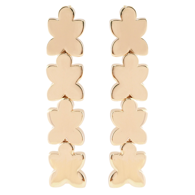 Серьги Xuping M&L Цвет 18K пусеты Декоративные цветочки фото №3