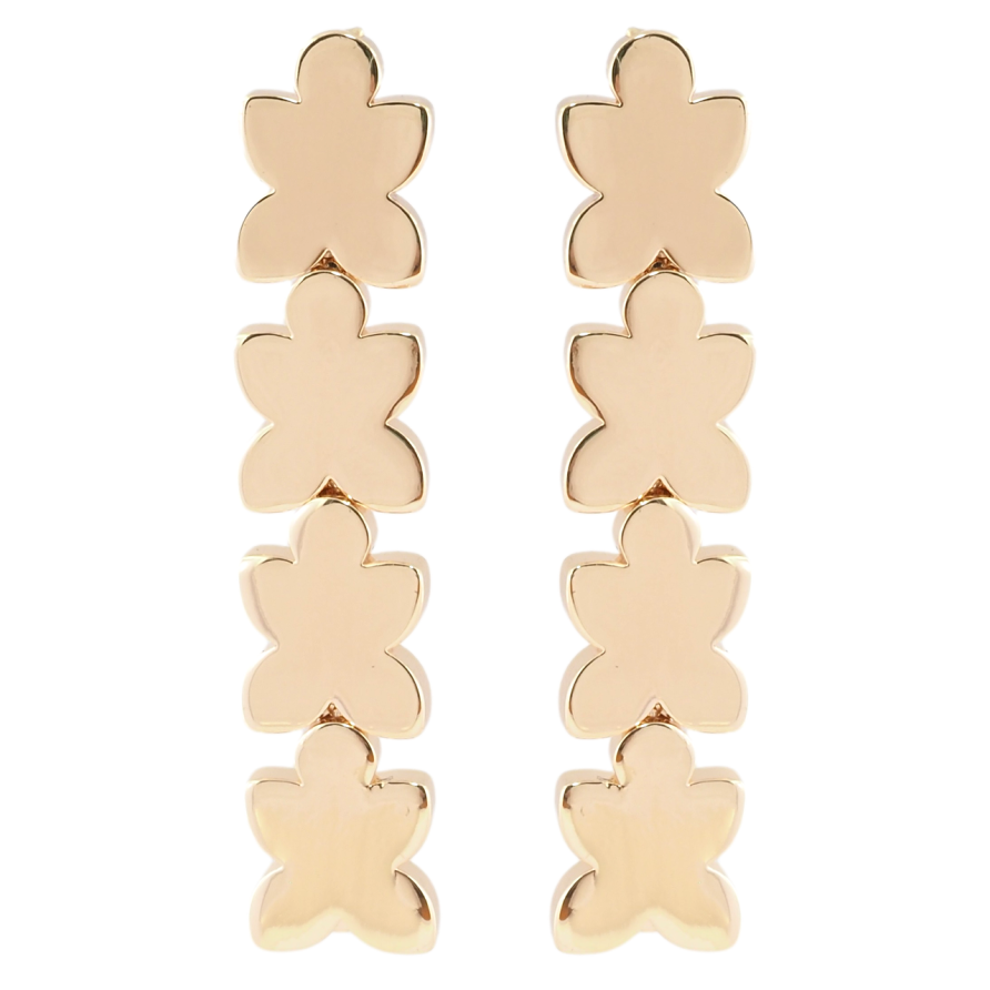 Серьги Xuping M&L Цвет 18K пусеты Декоративные цветочки фото №1