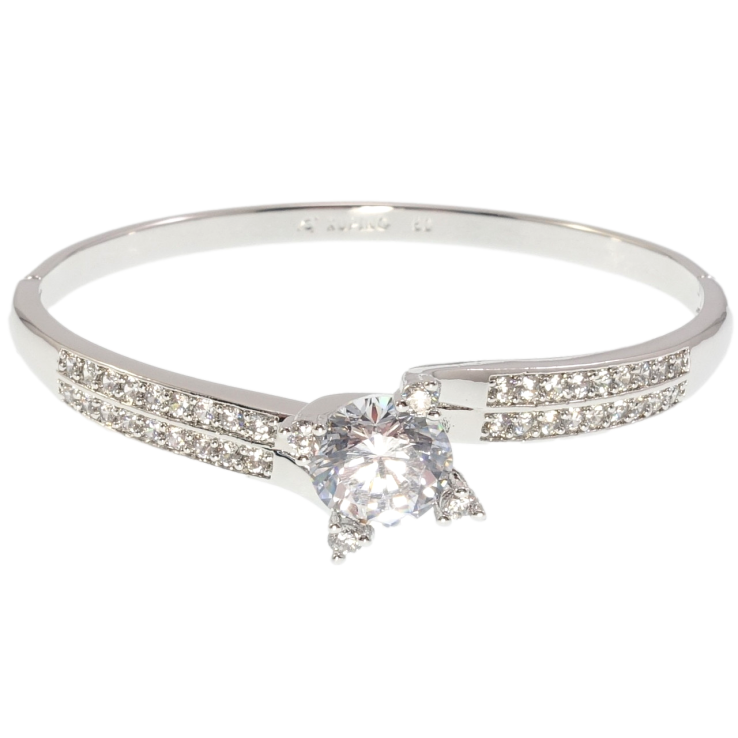 Браслет Xuping Родий Изысканность ø 5,8см фото №10 Браслет Xuping Родий Изысканность ø 5,8см фото №10