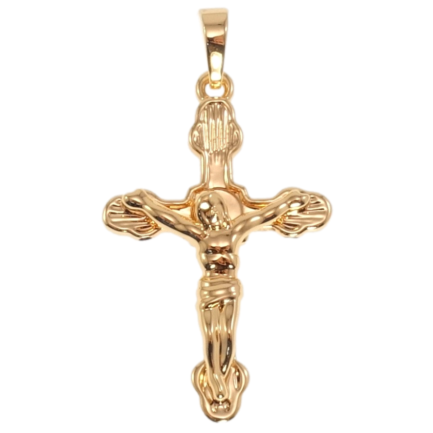 Кулон Xuping M&L Цвет 18K Декоративный Крест с Распятием фото №1 Кулон Xuping M&L Цвет 18K Декоративный Крест с Распятием фото №1