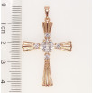 Кулон Xuping Позолота РО Декоративный Крест с цирконием фото №2 Кулон Xuping Позолота РО Декоративный Крест с цирконием фото №2