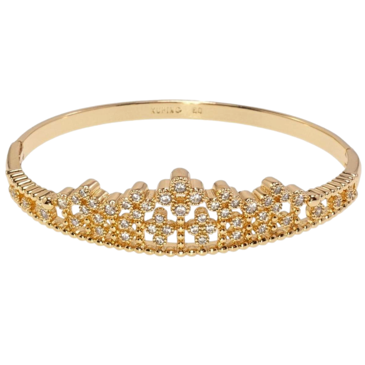 Браслет Xuping Позолота 18K Корона ø 6см фото №15 Браслет Xuping Позолота 18K Корона ø 6см фото №15