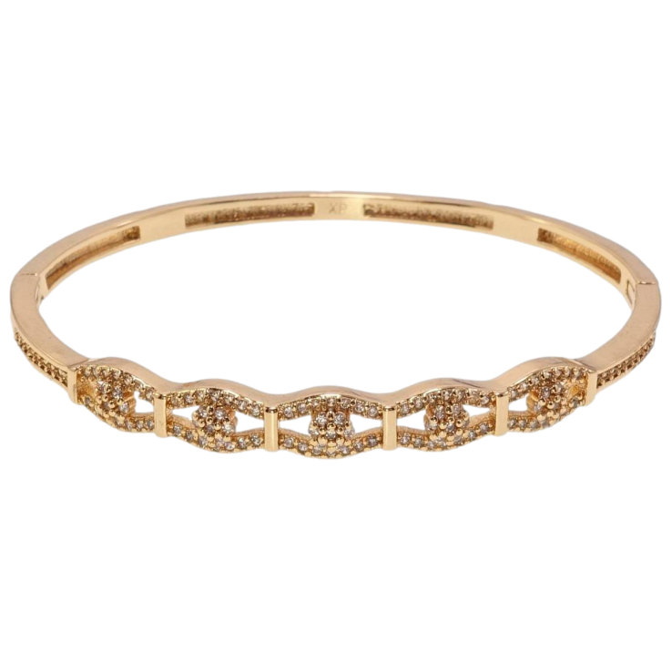 Браслет Xuping Позолота 18K Нежность ø 5,7см фото №14 Браслет Xuping Позолота 18K Нежность ø 5,7см фото №14