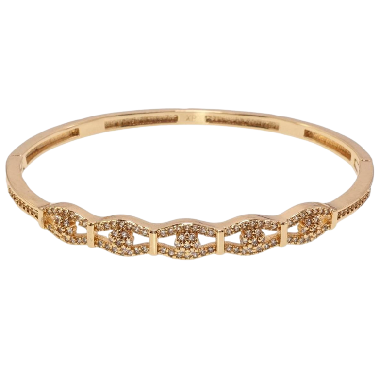 Браслет Xuping Позолота 18K Ніжність ø 5,7см фото №1